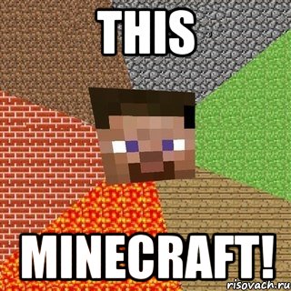 this minecraft!, Мем Миникрафтер