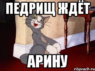 педрищ ждёт арину