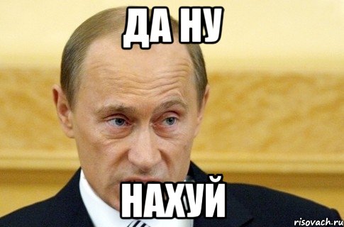 да ну нахуй, Мем путин