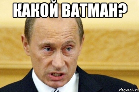 какой ватман? , Мем путин