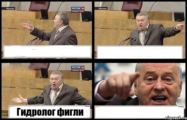   Гидролог фигли , Комикс с Жириновским