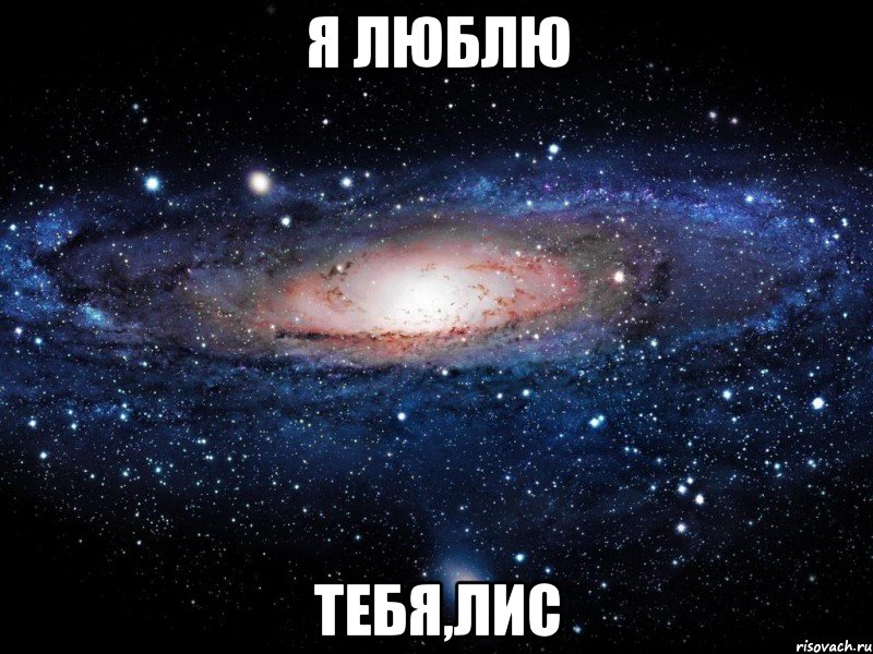 я люблю тебя,лис, Мем Вселенная