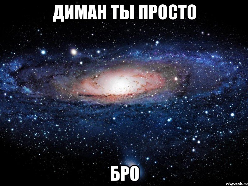 диман ты просто бро, Мем Вселенная