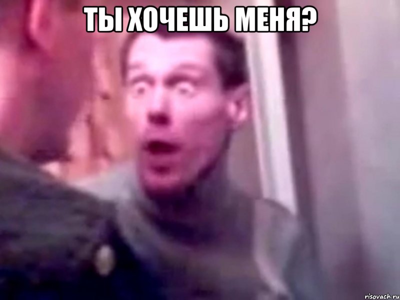 ты хочешь меня? 