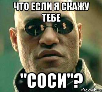 что если я скажу тебе "соси"?, Мем  а что если я скажу тебе