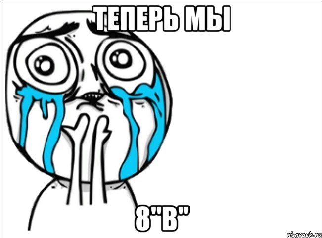 теперь мы 8"в", Мем Это самый