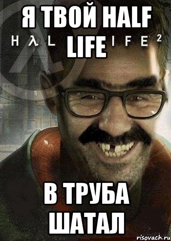 я твой half life в труба шатал, Мем Ашот Фримэн