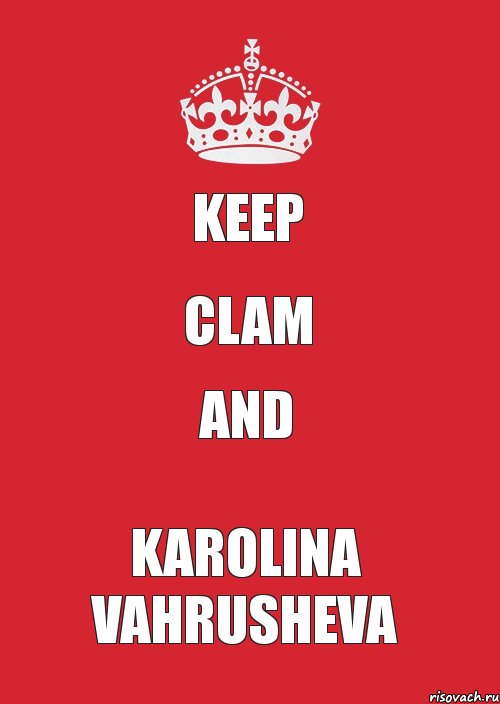 Keep Clam and Karolina Vahrusheva, Комикс Keep Calm 3