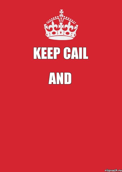 Keep Cail and  , Комикс Keep Calm 3