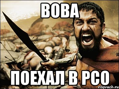 вова поехал в рсо, Мем Это Спарта