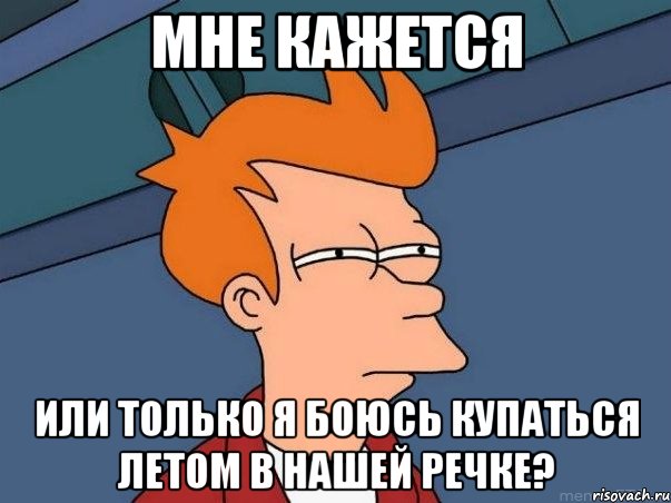 мне кажется или только я боюсь купаться летом в нашей речке?, Мем  Фрай (мне кажется или)