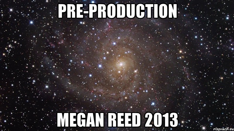 pre-production megan reed 2013, Мем  Космос (офигенно)