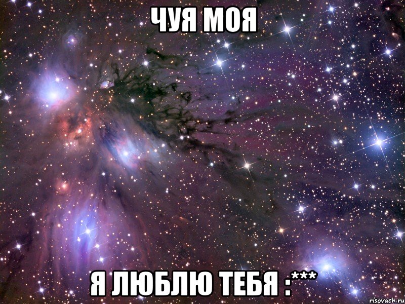 чуя моя я люблю тебя :***, Мем Космос