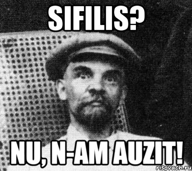 sifilis? nu, n-am auzit!, Мем   Ленин удивлен