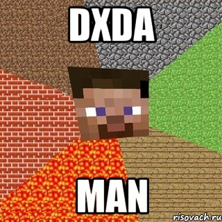 dxda man, Мем Миникрафтер