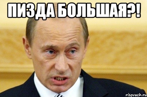 пизда большая?! , Мем путин