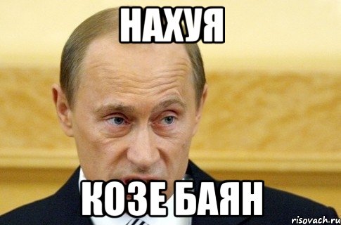 нахуя козе баян, Мем путин