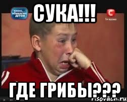 сука!!! где грибы???