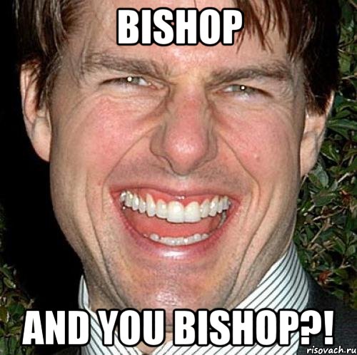 bishop and you bishop?!, Мем Том Круз