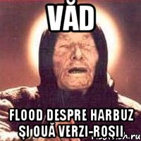 văd flood despre harbuz şi ouă verzi-roşii, Мем Ванга (цвет)