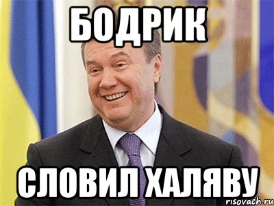 бодрик словил халяву