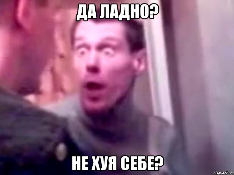 да ладно? не хуя себе?, Мем Запили