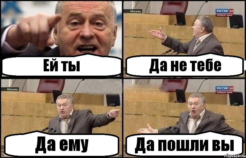 Ей ты Да не тебе Да ему Да пошли вы, Комикс Жириновский