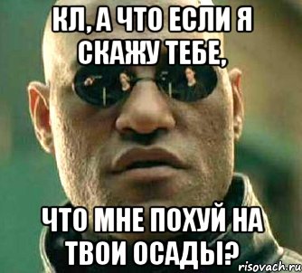 кл, а что если я скажу тебе, что мне похуй на твои осады?, Мем  а что если я скажу тебе