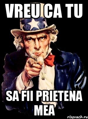 vreu ca tu sa fii prietena mea, Мем а ты