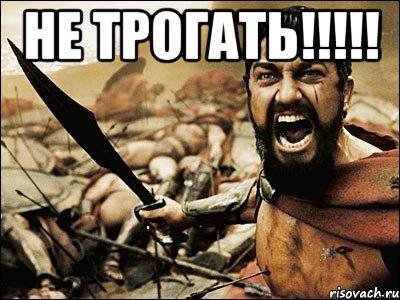 не трогать!!! , Мем Это Спарта