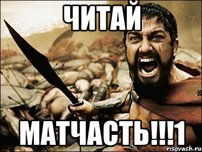 читай матчасть!!!1, Мем Это Спарта