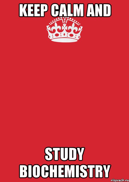 keep calm and study biochemistry, Комикс Keep Calm 3