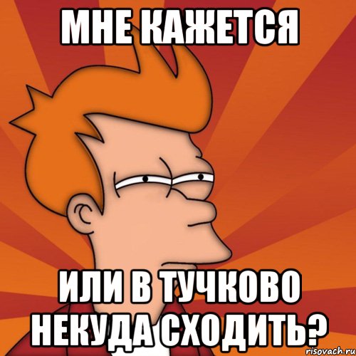 мне кажется или в тучково некуда сходить?, Мем Мне кажется или (Фрай Футурама)