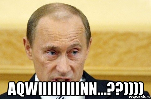  aqwiiiiiiiiinn...??)))), Мем путин