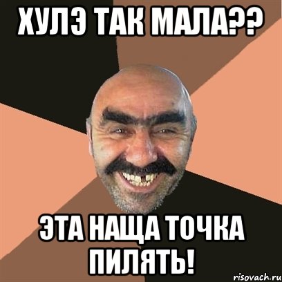 хулэ так мала?? эта наща точка пилять!, Мем Я твой дом труба шатал