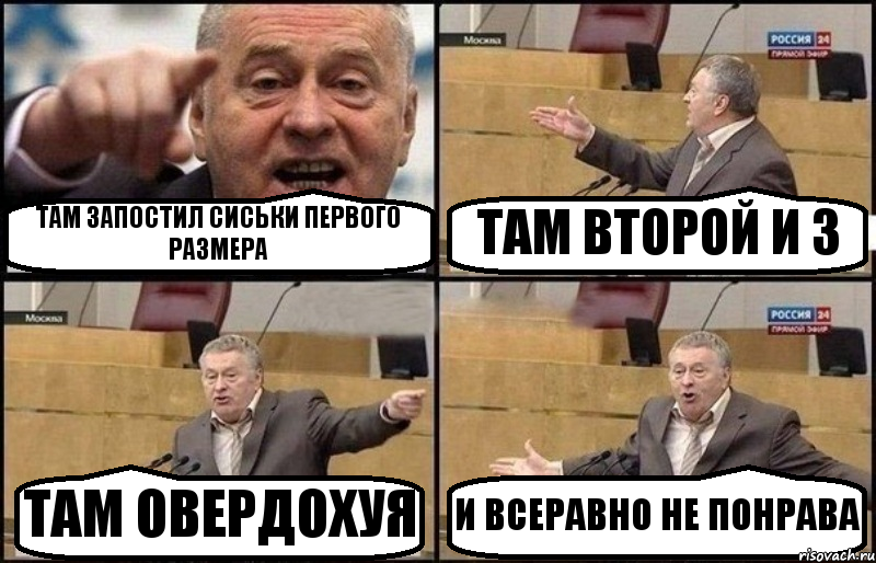 ТАМ ЗАПОСТИЛ СИСЬКИ ПЕРВОГО РАЗМЕРА ТАМ ВТОРОЙ И 3 ТАМ ОВЕРДОХУЯ И ВСЕРАВНО НЕ ПОНРАВА, Комикс Жириновский