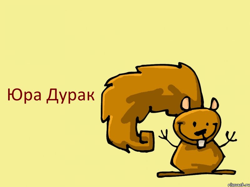 Юра Дурак, Комикс  белка