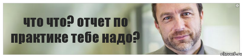 что что? отчет по практике тебе надо?