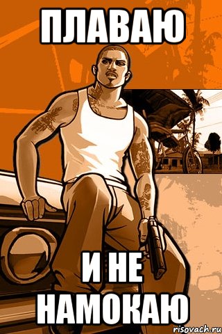 плаваю и не намокаю, Мем GTA