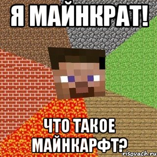 я майнкрат! что такое майнкарфт?, Мем Миникрафтер