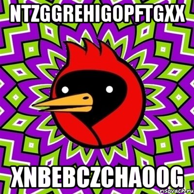 ntzggrehigopftgxx xnbebczchaoog, Мем Омская птица