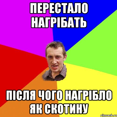 перестало нагрібать після чого нагрібло як скотину, Мем Чоткий паца