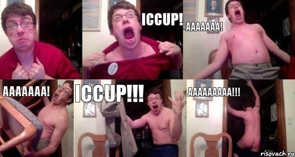  ICCUP! AAAAAAA! AAAAAAA! ICCUP!!! AAAAAAAAA!!!, Комикс  Печалька 90лвл