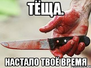 тёща. настало твоё время