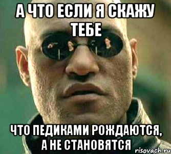 а что если я скажу тебе что педиками рождаются, а не становятся, Мем  а что если я скажу тебе