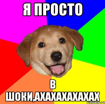 я просто в шоки,ахахахахахах, Мем Advice Dog