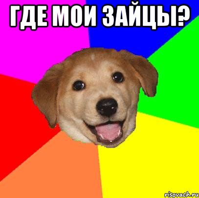 где мои зайцы? , Мем Advice Dog