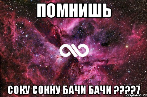 помнишь соку сокку бачи бачи ???7, Мем офигенно