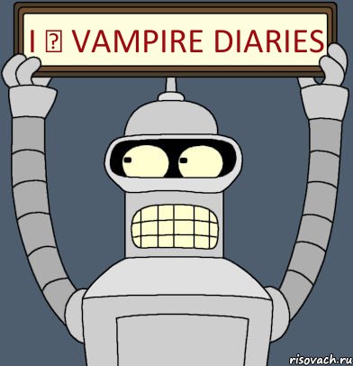 I ♥ Vampire Diaries, Комикс Бендер с плакатом