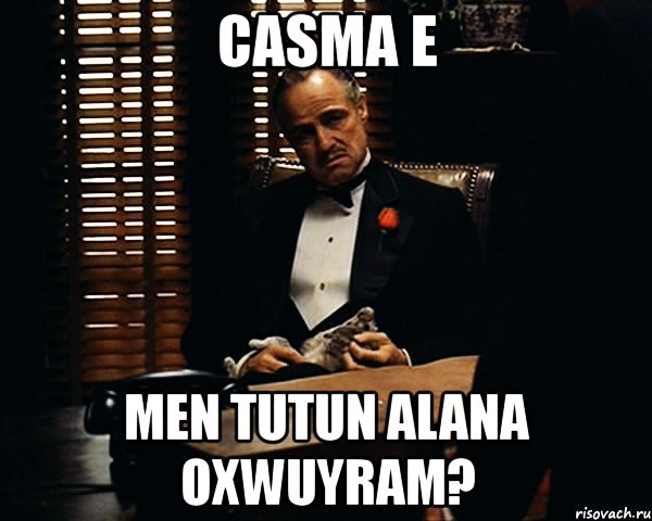 casma e men tutun alana oxwuyram?, Мем Дон Вито Корлеоне